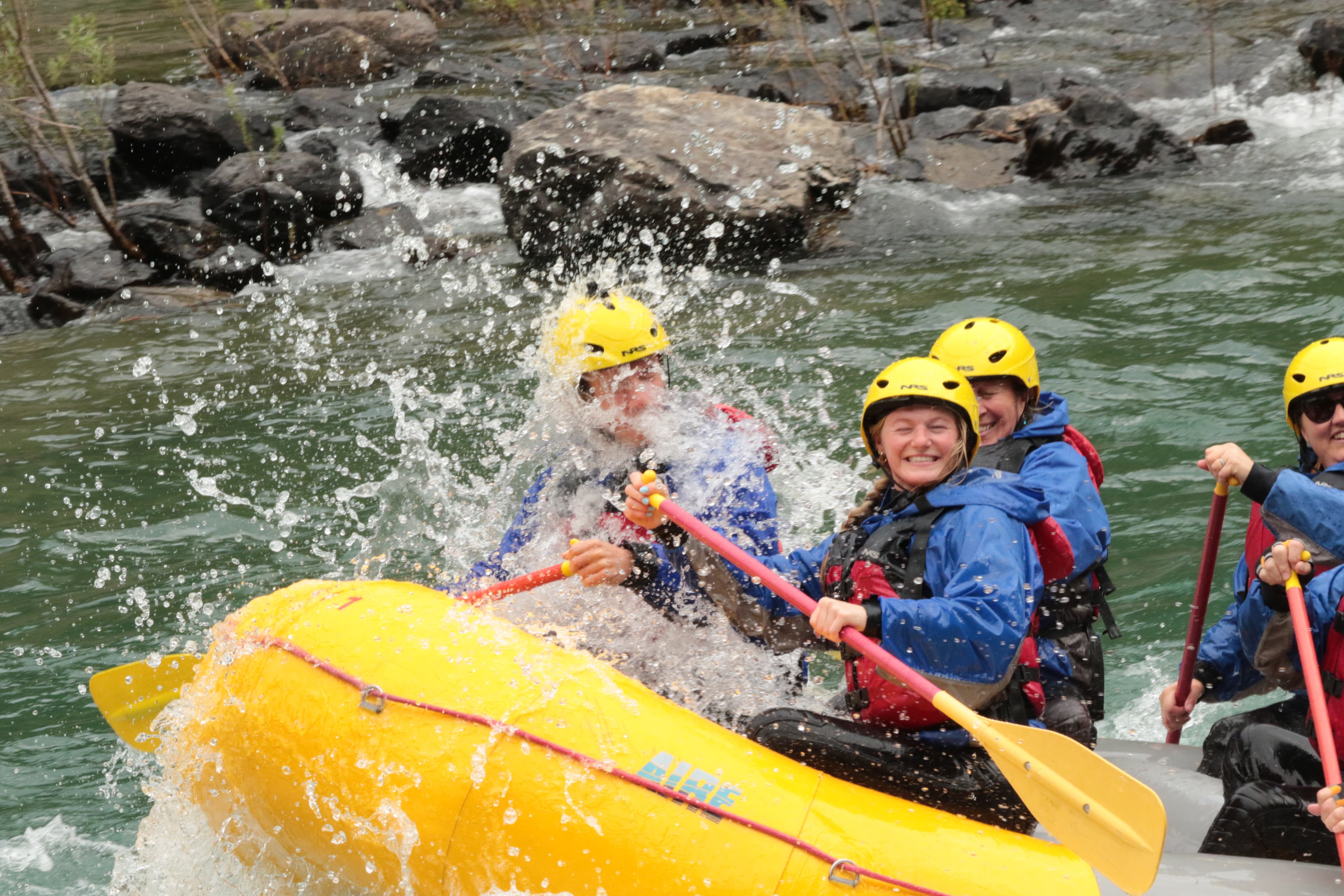 White water rafting